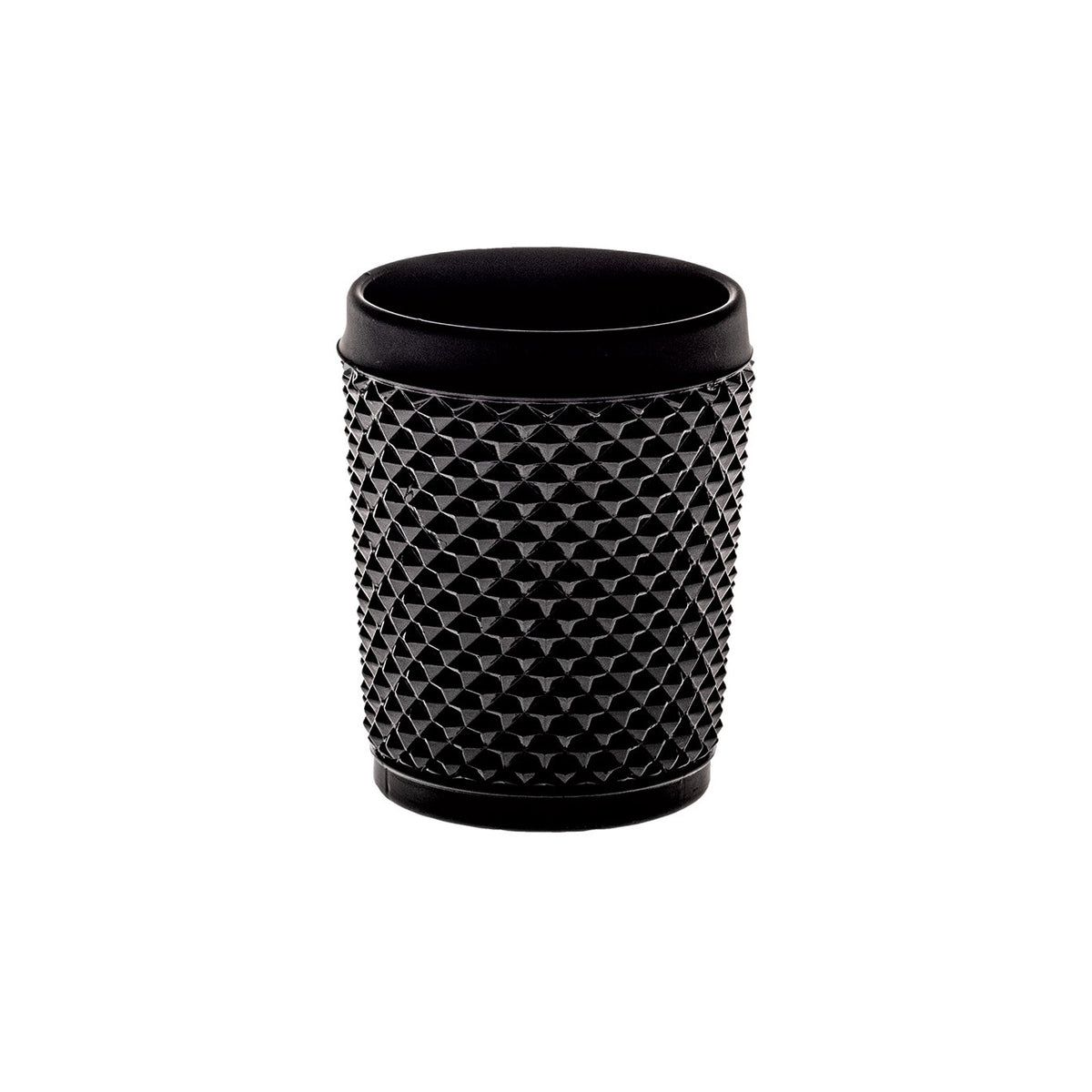 Vista Alegre Bicos Bicolor Black Old Fashioned Matte / Glass on a white background