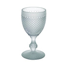 Vista Alegre Bicos Bicolor Frosted Goblet on a white background