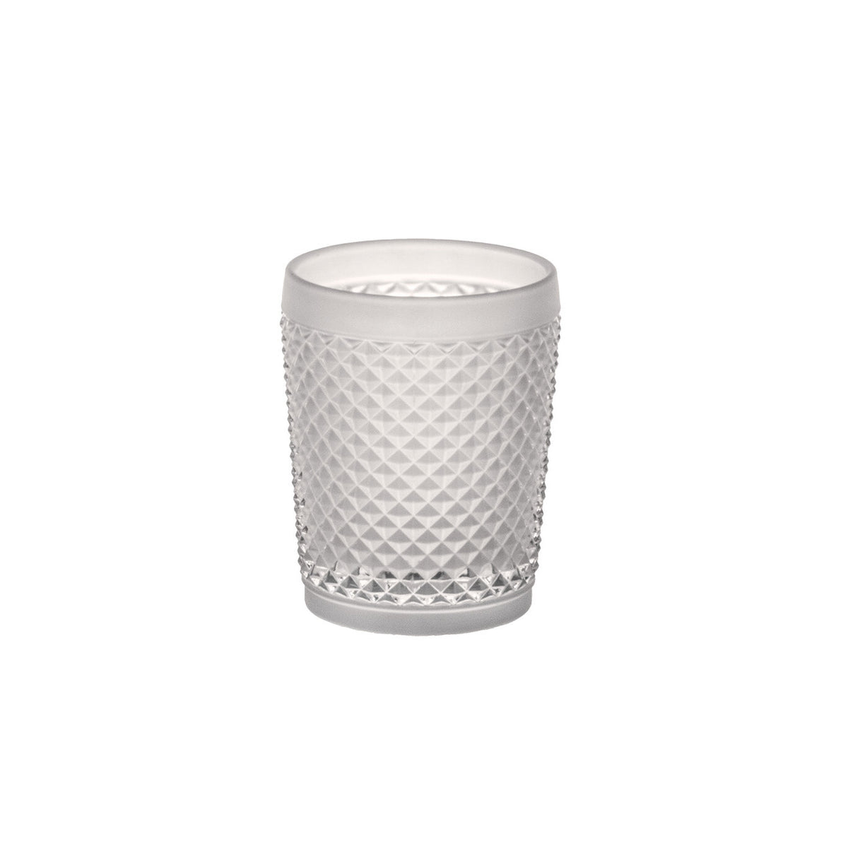 Vista Alegre Bicos Bicolor Old Fashioned Matte / Glass on a white background