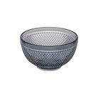 Vista Alegre Bicos Cinza Gray Medium Bowl on a white background