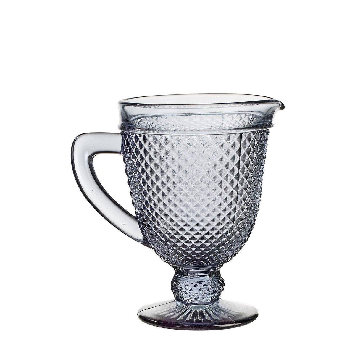 Vista Alegre Bicos Cinza Pitcher Gray on a white background