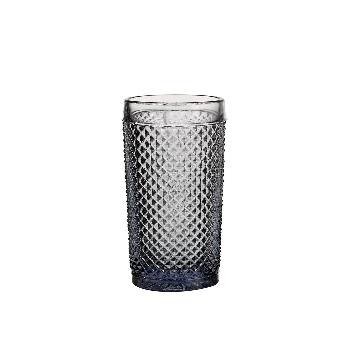 Vista Alegre Bicos Cinza Set of 4 Highballs Gray, 3 in on a white background