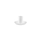 Vista Alegre Bicos Coffee Cup & Saucer on a white background