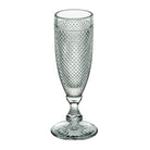 Vista Alegre Bicos Incolor Set of 4 Flutes on a white background