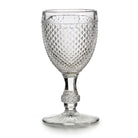 Vista Alegre Bicos Incolor Set of 4 Red Wine Goblets Clear on a white background