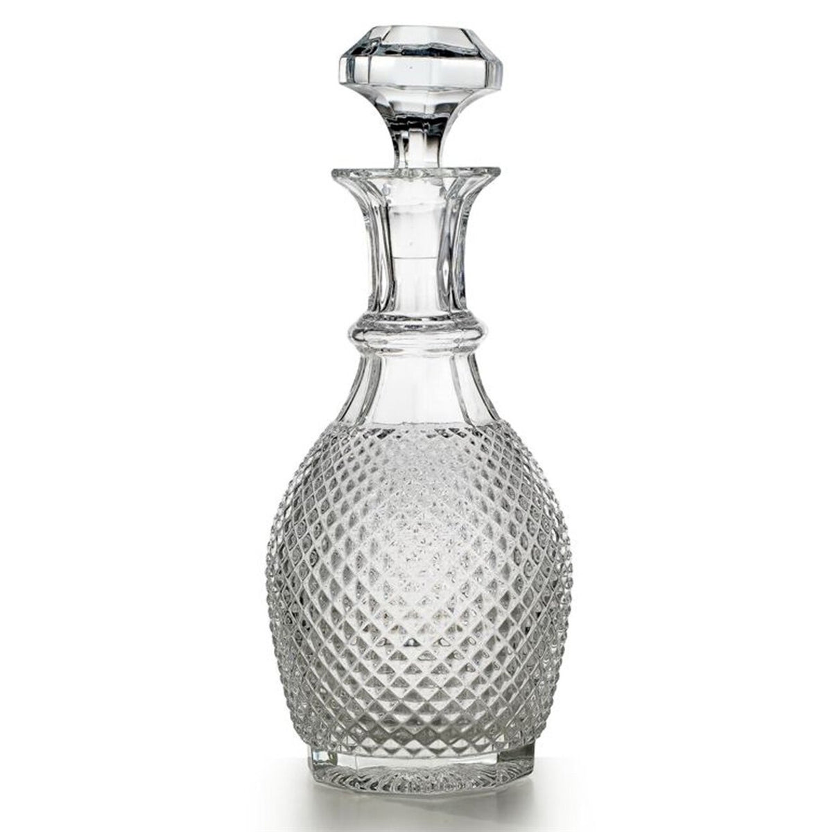 Vista Alegre Bicos Incolor Wine Decanter on a white background