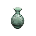 Vista Alegre Bicos Verde Small Bud Vase Mint Green on a white background