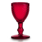Vista Alegre Bicos Vermelho Set of 4 Cordial Red on a white background