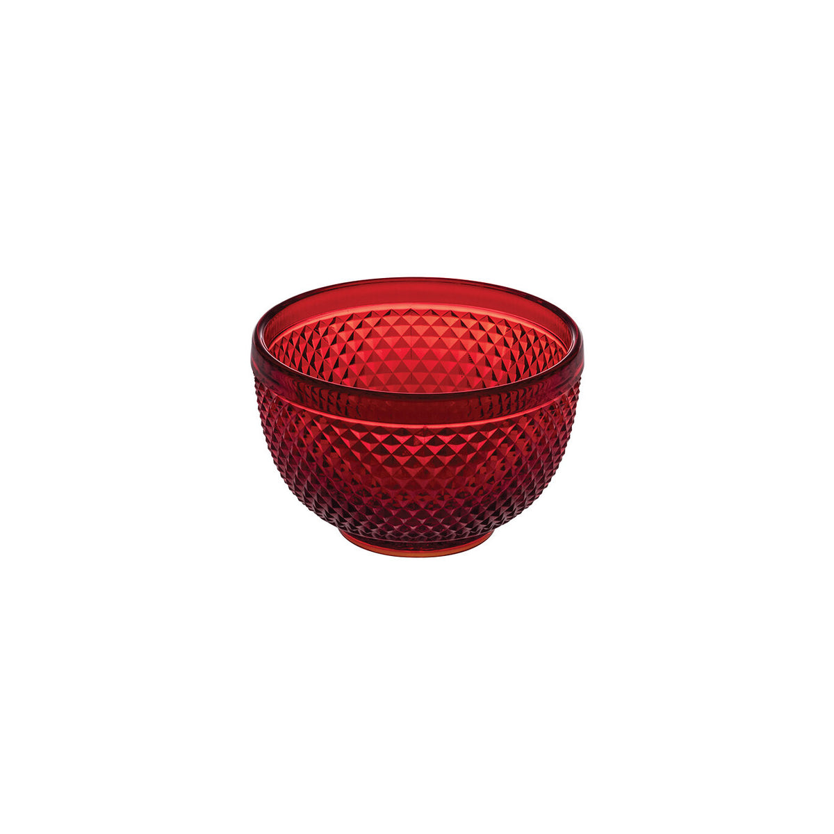 Vista Alegre Bicos Vermelho Small Bowl Red on a white background