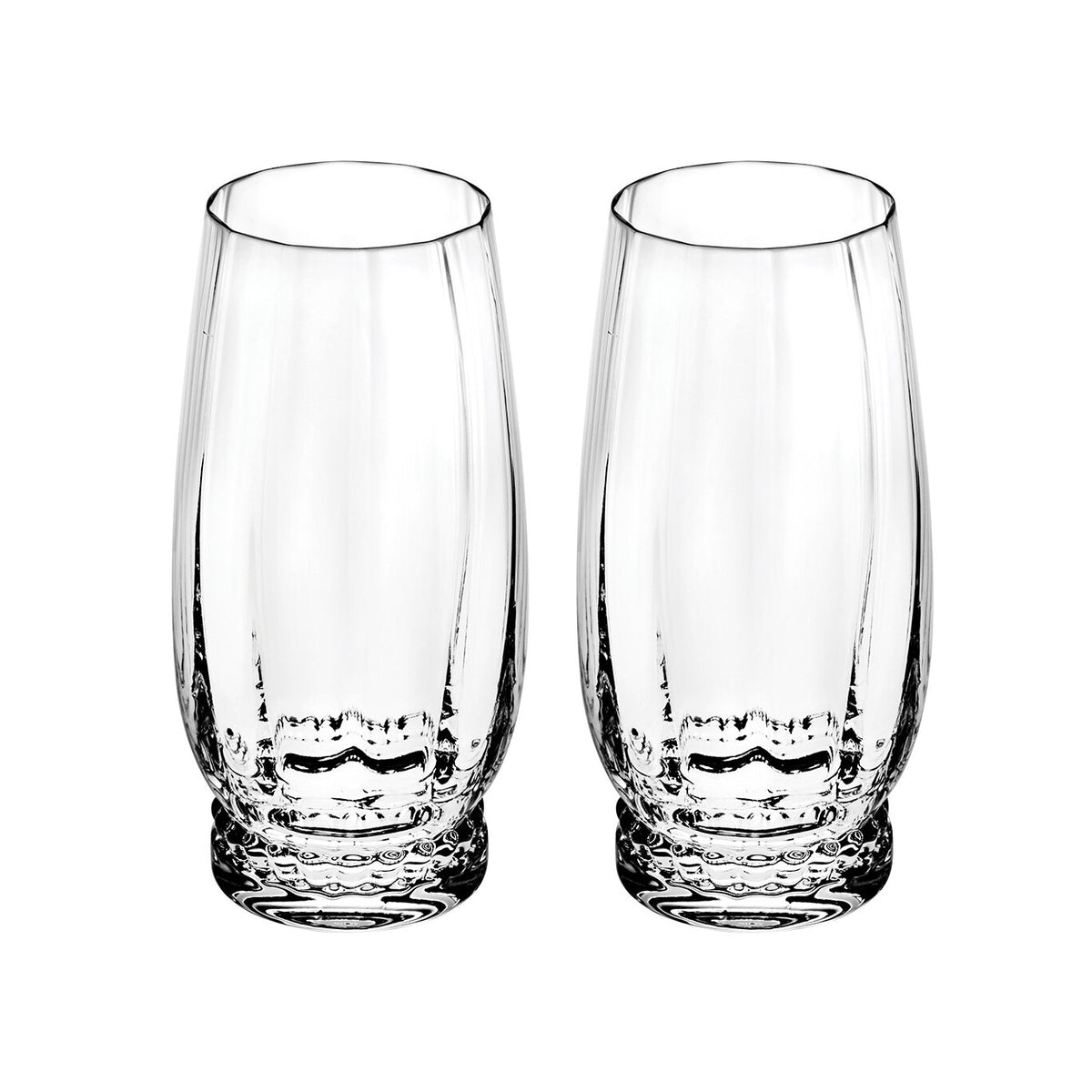 Vista Alegre Blue Ming Case with 2 Highballs, view 2