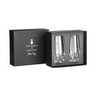 Vista Alegre Blue Ming Case with 2 Highballs on a white background