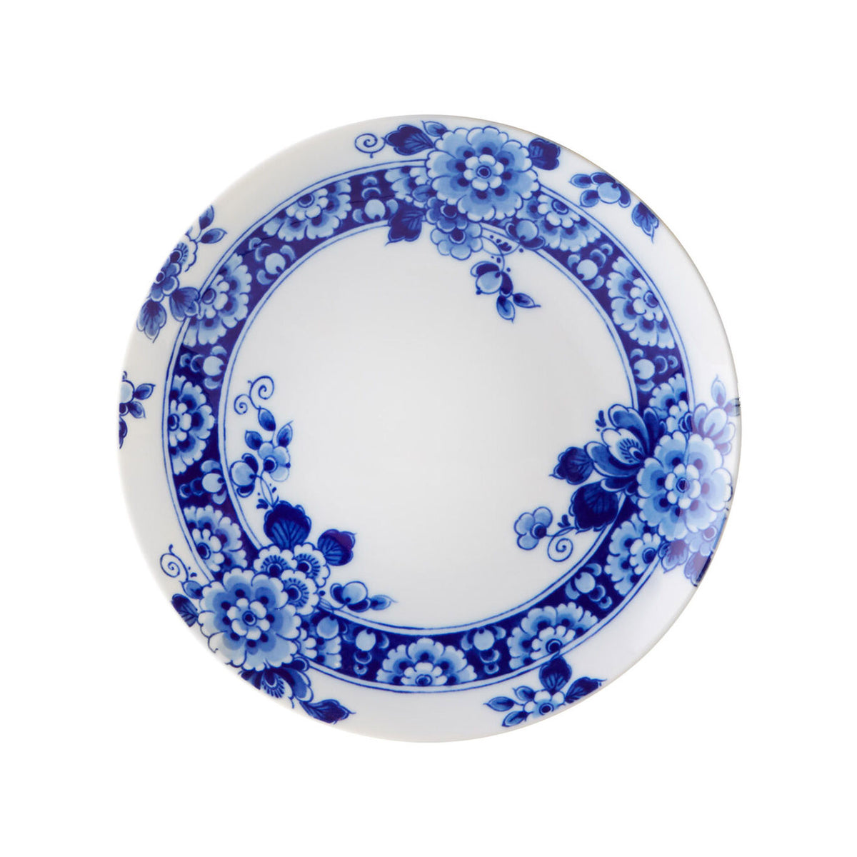 Vista Alegre Blue Ming Dessert Plate on a white background