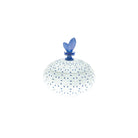 Vista Alegre Blue Ming Low Box on a white background