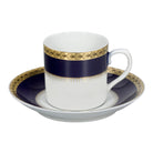 Vista Alegre Brest Coffee Cup & Saucer on a white background
