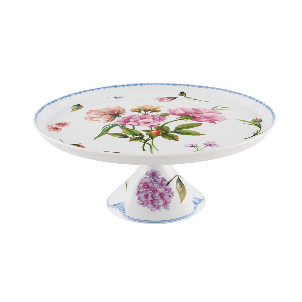 Vista Alegre Bridgerton Large Cake Stand on a white background