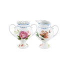 Vista Alegre Bridgerton Set Sugar Bowl & Milk Jug on a white background