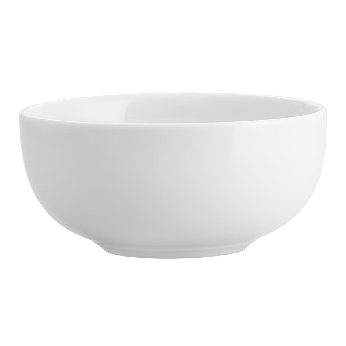Vista Alegre Broadway White Individual Bowl on a white background