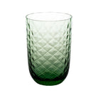 Vista Alegre Buriti Tumbler Green on a white background