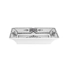 Vista Alegre Calçada Portuguesa Rectangular Tray on a white background