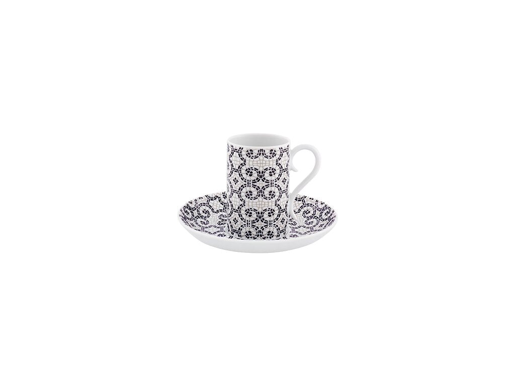 Vista Alegre Calçada Portuguesa Set of 4 Coffee Cups & Saucers, view 3