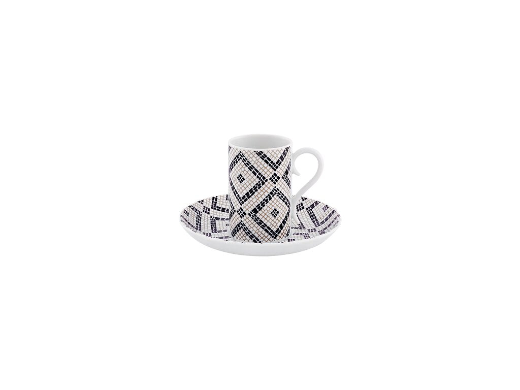 Vista Alegre Calçada Portuguesa Set of 4 Coffee Cups & Saucers, view 5