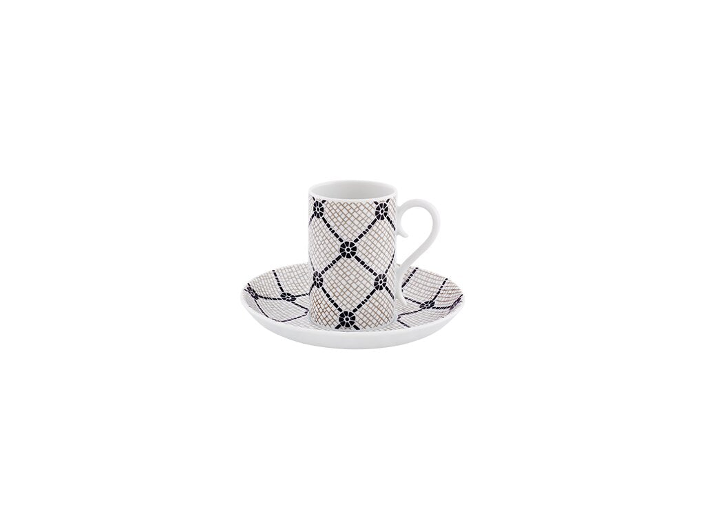 Vista Alegre Calçada Portuguesa Set of 4 Coffee Cups & Saucers, view 6