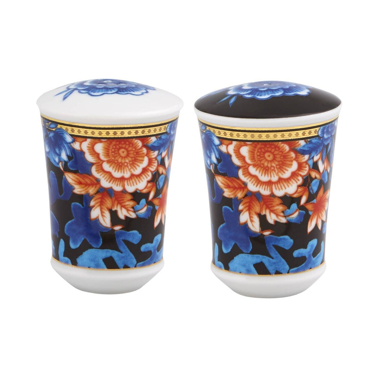 Vista Alegre Cannaregio Set Salt / Pepper on a white background