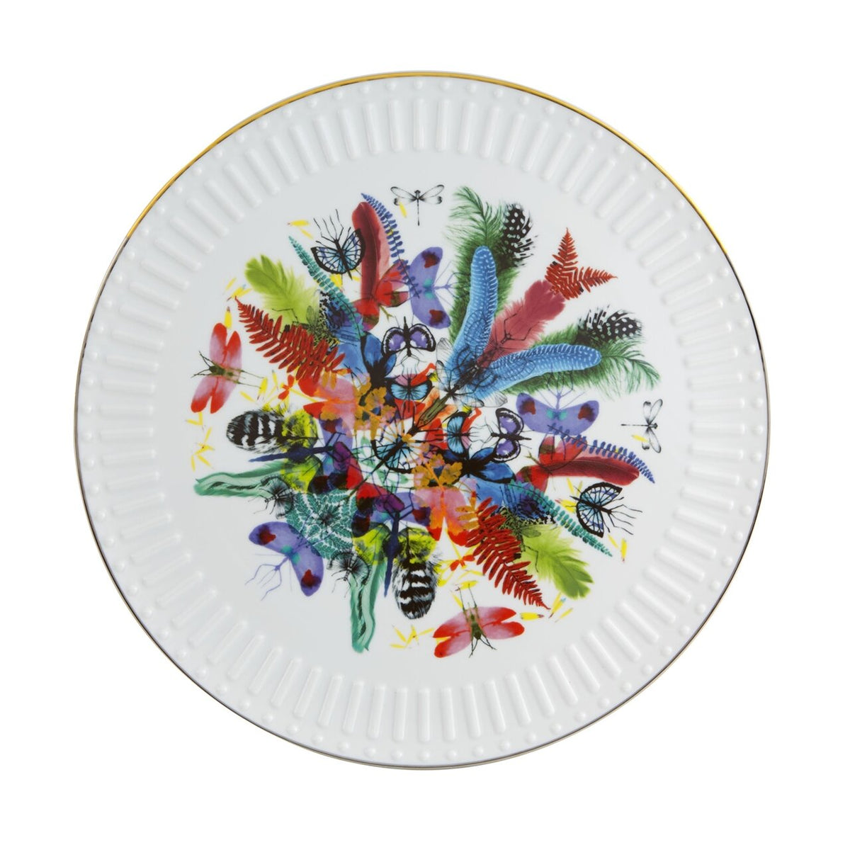 Vista Alegre Caribe Charger Plate on a white background