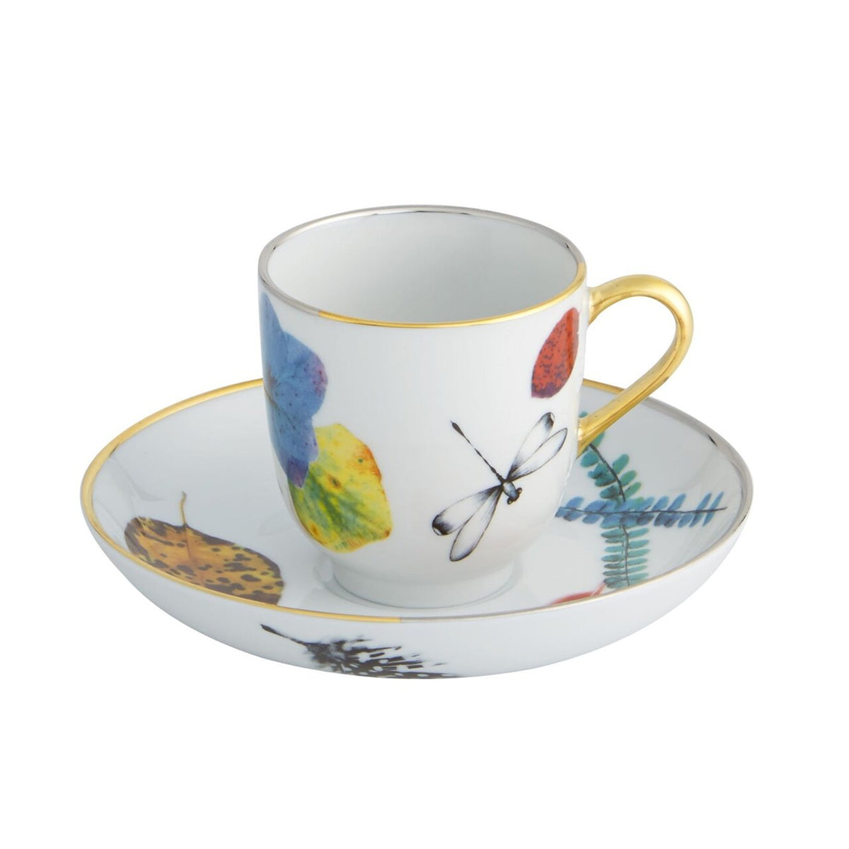 Vista Alegre Caribe Coffee Cup & Saucer on a white background