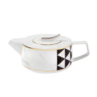 Vista Alegre Carrara Tea Pot on a white background