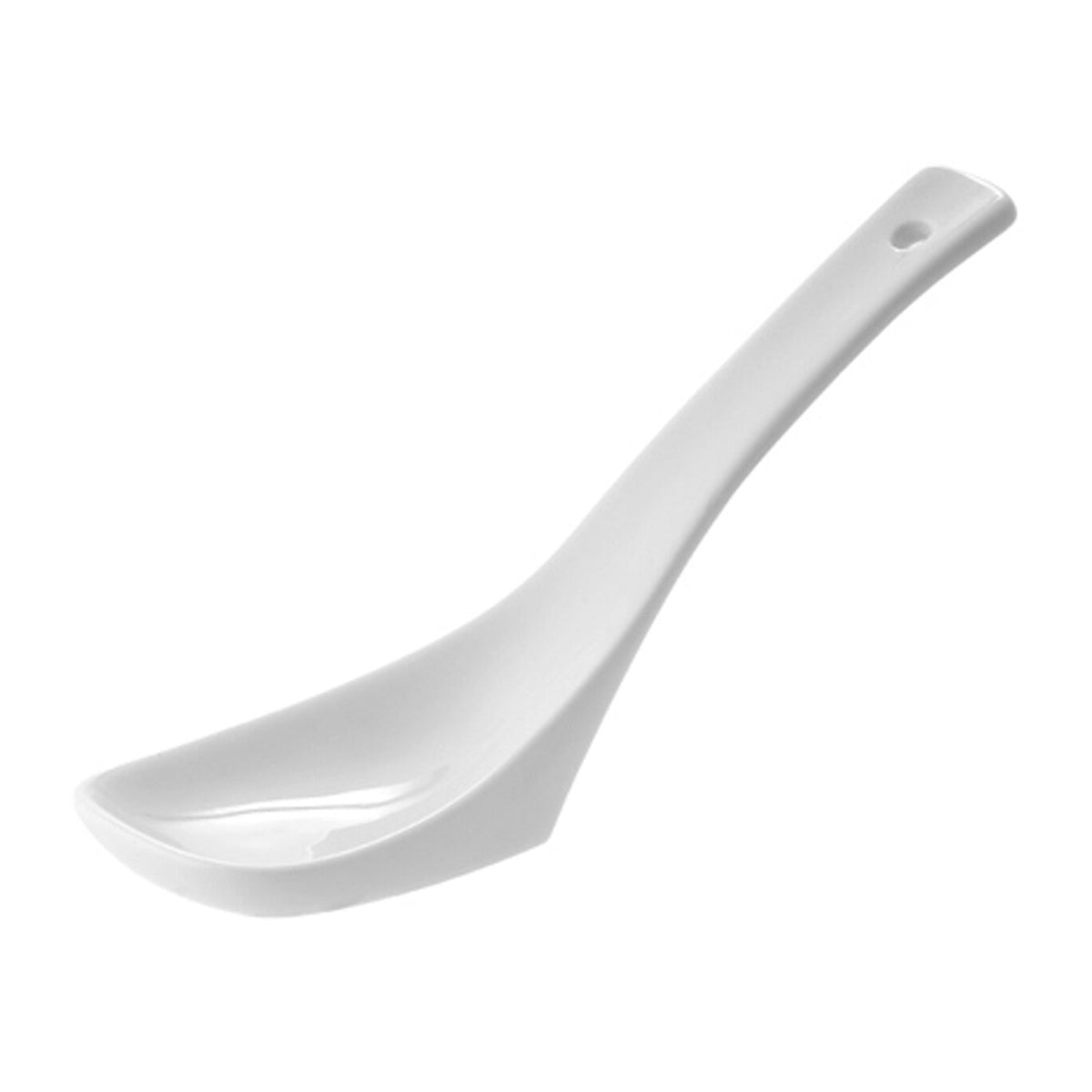 Vista Alegre Carré White Tasting Spoon on a white background