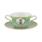 Vista Alegre Casa de Alba Consomme Cup & Saucer on a white background