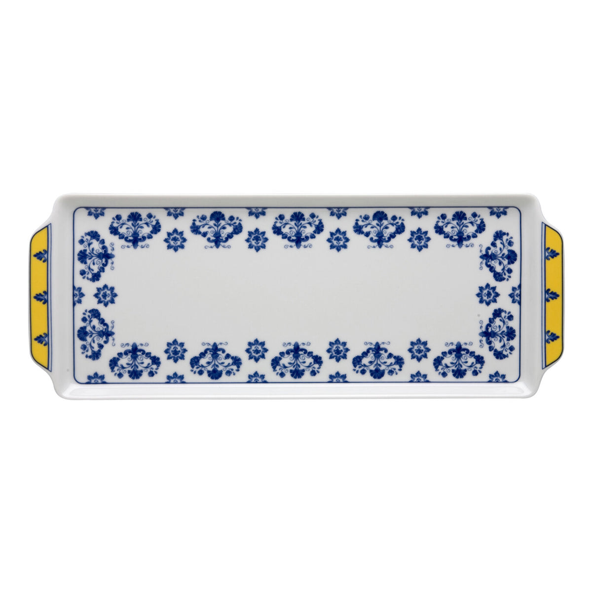 Vista Alegre Castelo Branco Tart Tray on a white background
