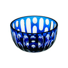 Vista Alegre Cattedrale Case with Double Blue Centerpiece on a white background