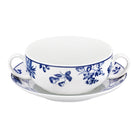 Vista Alegre Chintz Azul Consomme Cup & Sauccer on a white background