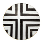 Vista Alegre Christian Lacroix Sol y Sombra Charger Plate on a white background