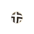 Vista Alegre Christian Lacroix Sol y Sombra Medium Shallow Bowl on a white background