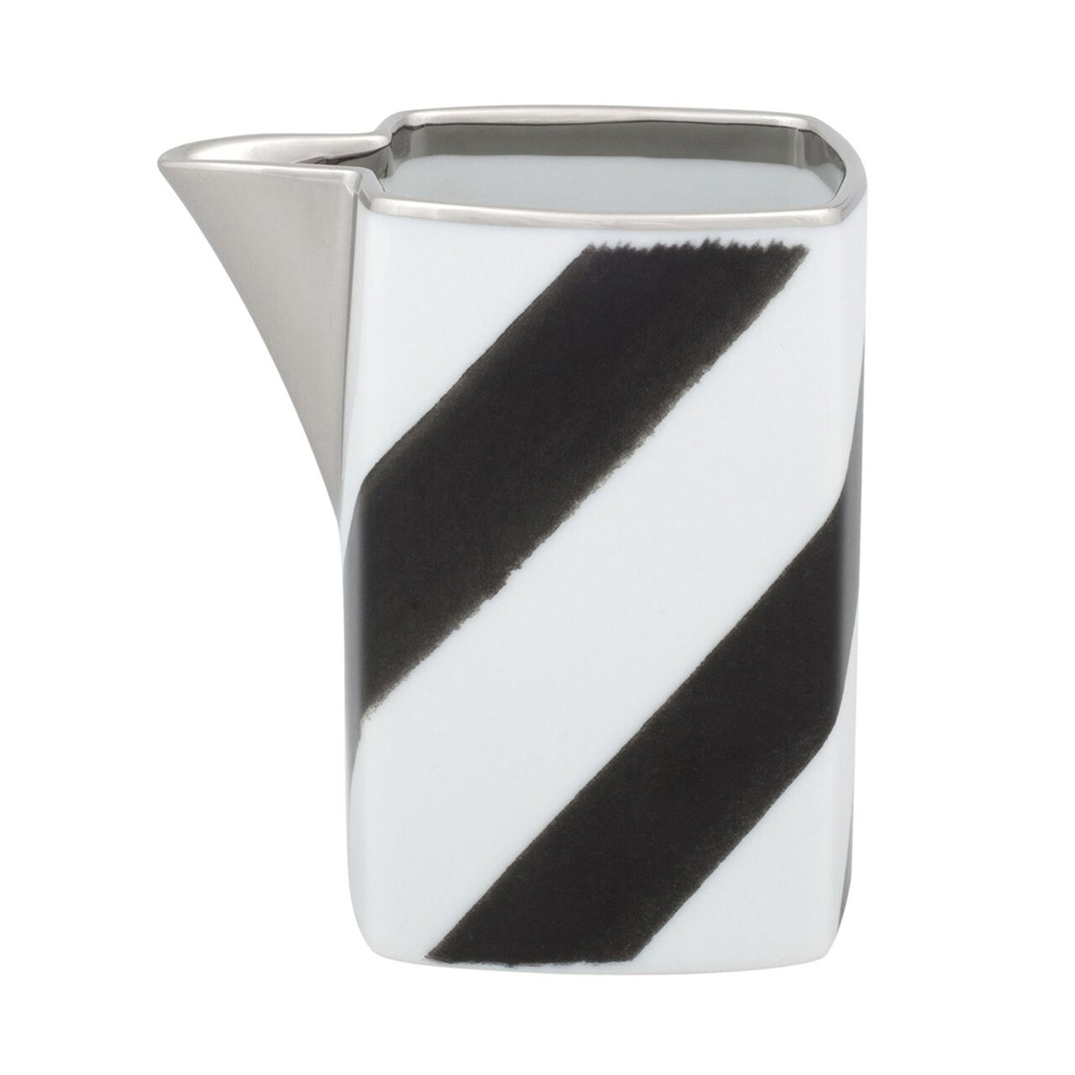 Vista Alegre Christian Lacroix Sol y Sombra Milk Jug on a white background