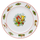 Vista Alegre Christmas Magic Flat Round Platter on a white background
