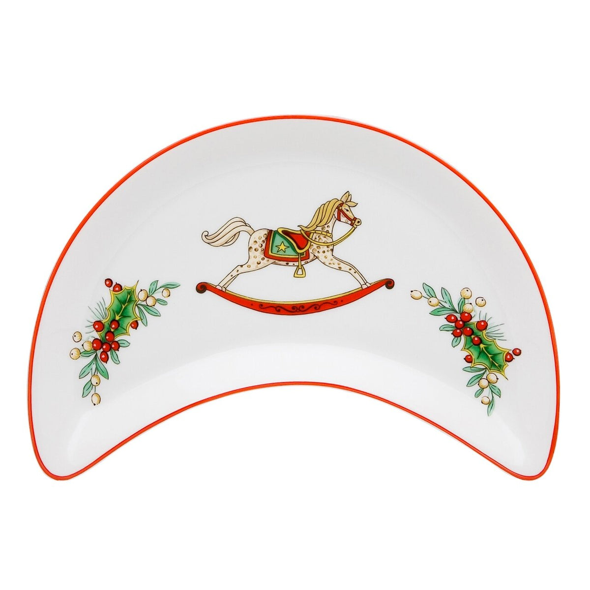Vista Alegre Christmas Magic Set of 6 Salad Dishes, view 3