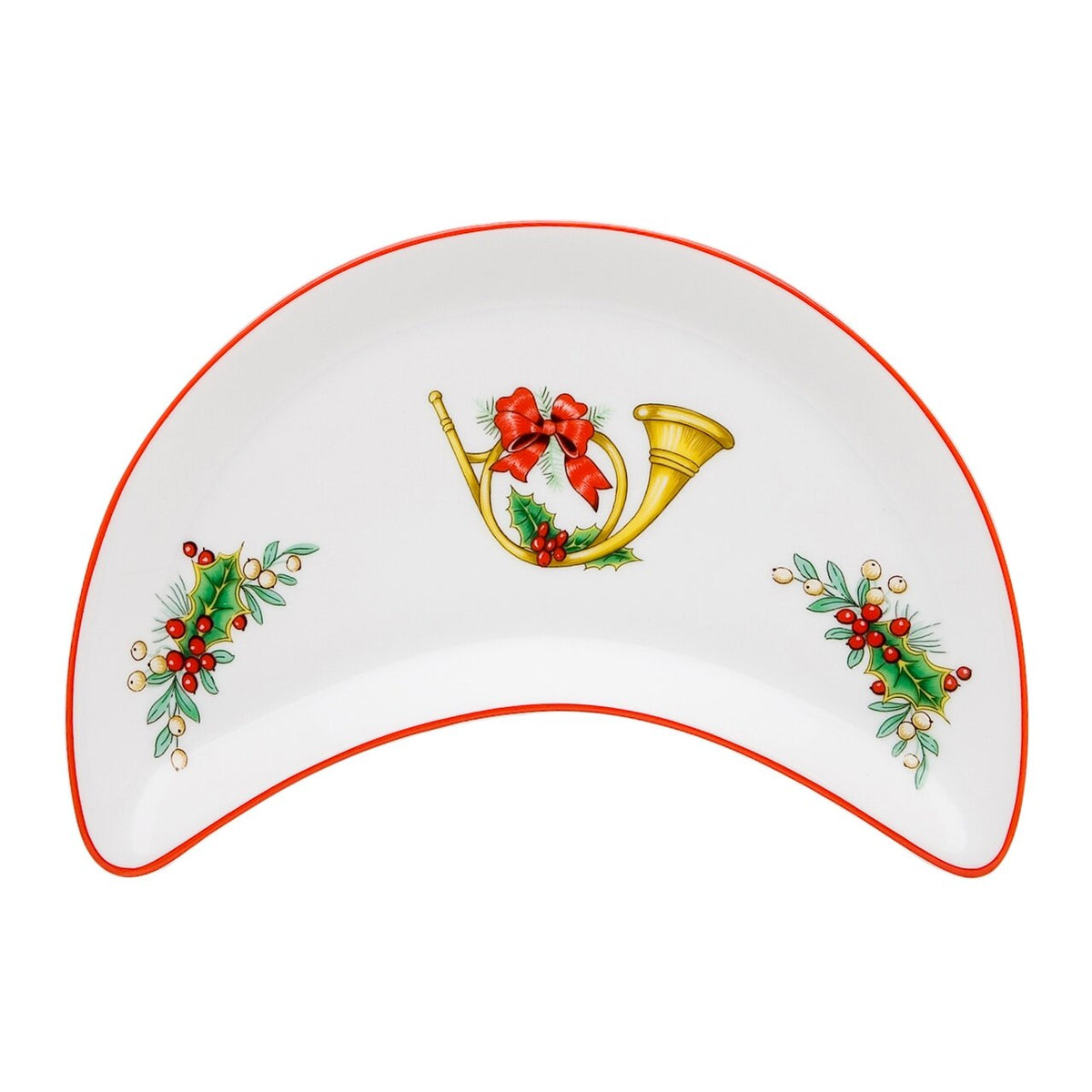 Vista Alegre Christmas Magic Set of 6 Salad Dishes, view 6