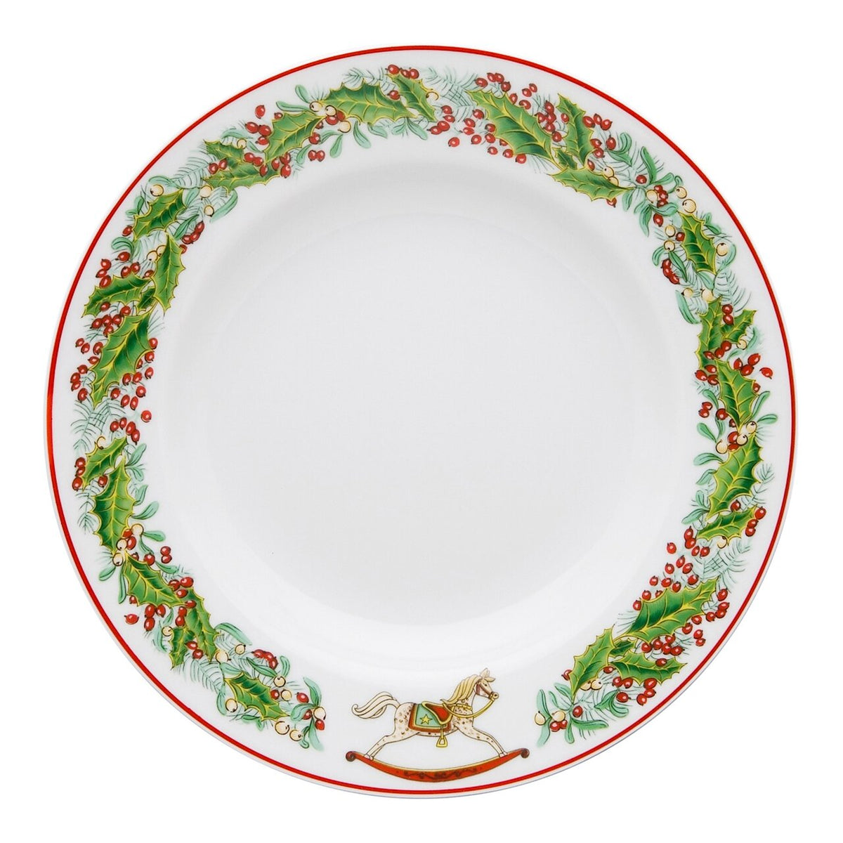 Vista Alegre Christmas Magic Set of 6 Soup Plates, view 3