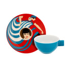Vista Alegre Cinema Português Set of 4 Coffee Cups & Saucers, view 8