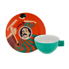 Vista Alegre Cinema Português Set of 4 Coffee Cups & Saucers, view 9