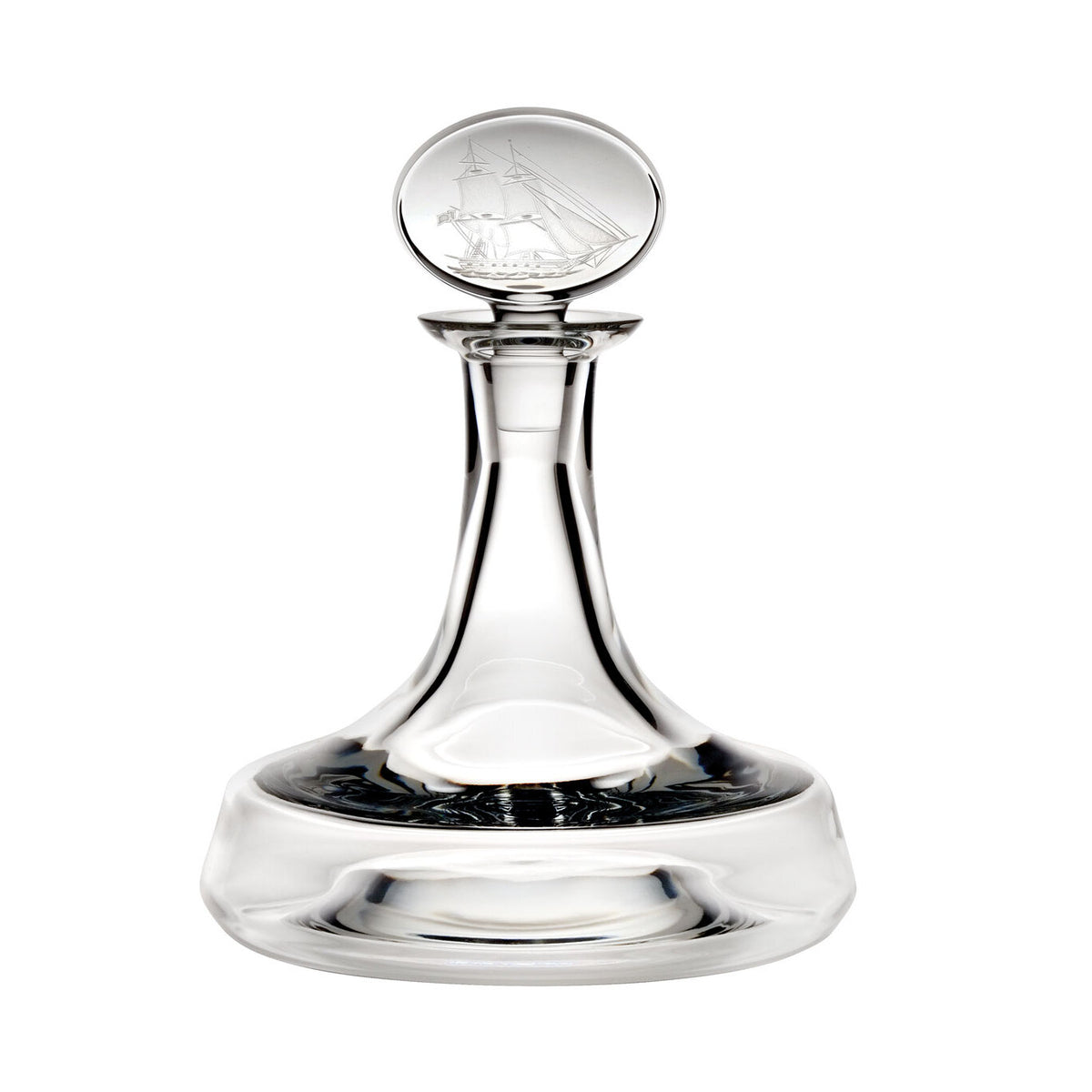 Vista Alegre Clipper Ship's Decanter on a white background