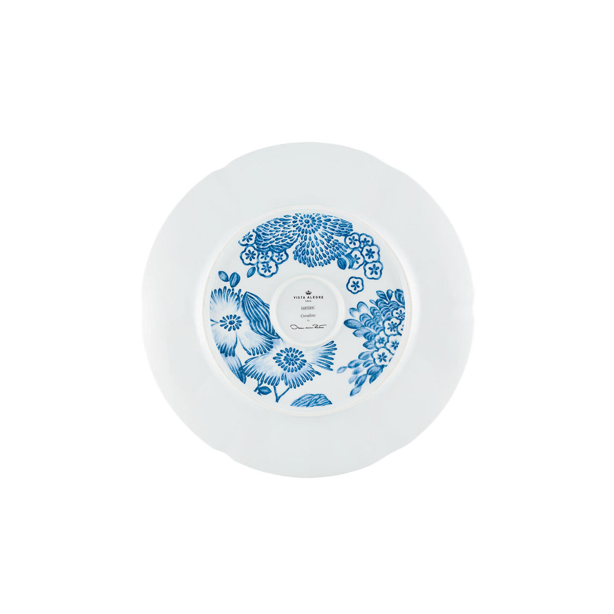 Vista Alegre Coralina Blue Charger Plate, view 2