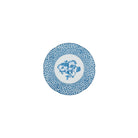 Vista Alegre Coralina Blue Dessert Plate on a white background