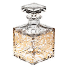 Vista Alegre Cronos Whisky Decanter on a white background