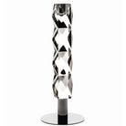 Vista Alegre Diamanti Candlestick with Metal Foot on a white background