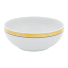 Vista Alegre Domo Gold Cereal Bowl on a white background
